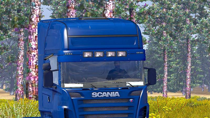 New Sunshield For 50keda Scania R2008 Modhub Us