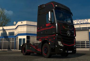 Mercedes Benz Actros Accessio Paintjob By L Zzy Modhub Us