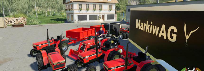 Case Ih 235 Lawn Tractor And Car Hauler Mod Pack V1 0 Modhub Us