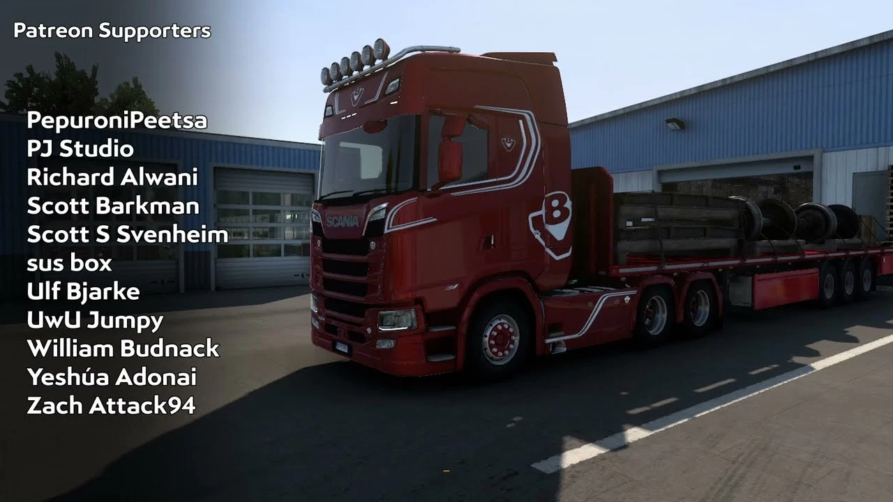 Scania V Philip Judge Open Pipe Sound V Modhub Us