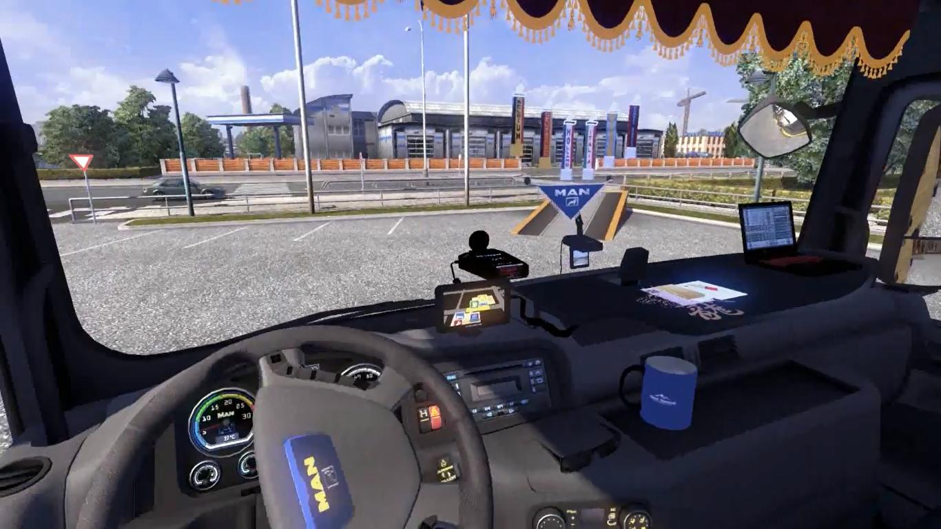 Интерьер HSV для Volvo для Euro Truck Simulator 2