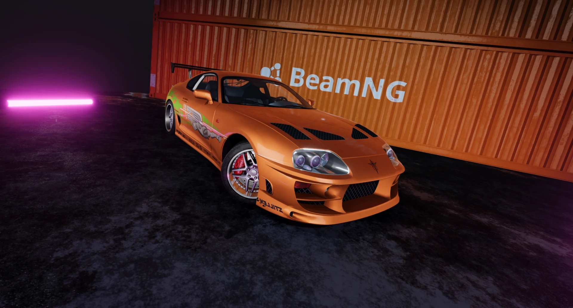 Toyota Supra MK4 Top Speed in Car Simulator 2, Extreme Car Driving