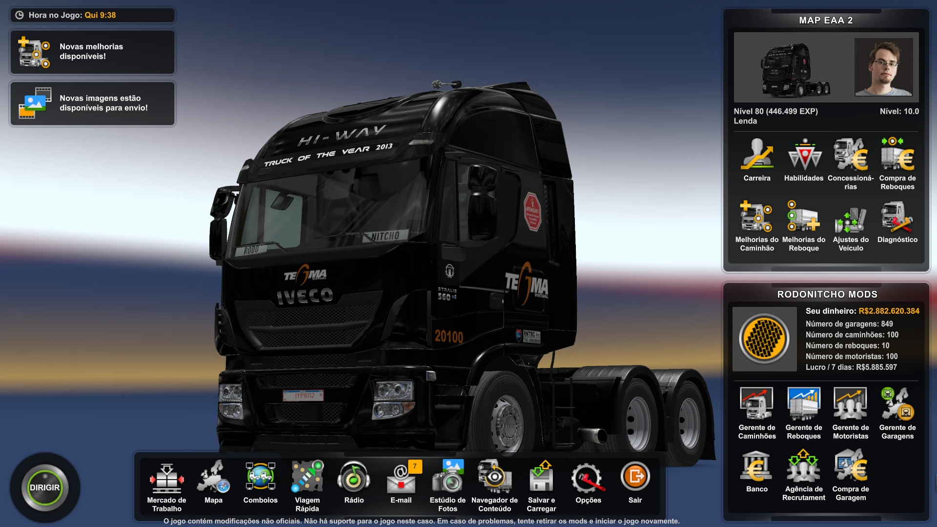 Comboios Euro Truck SImulator 2