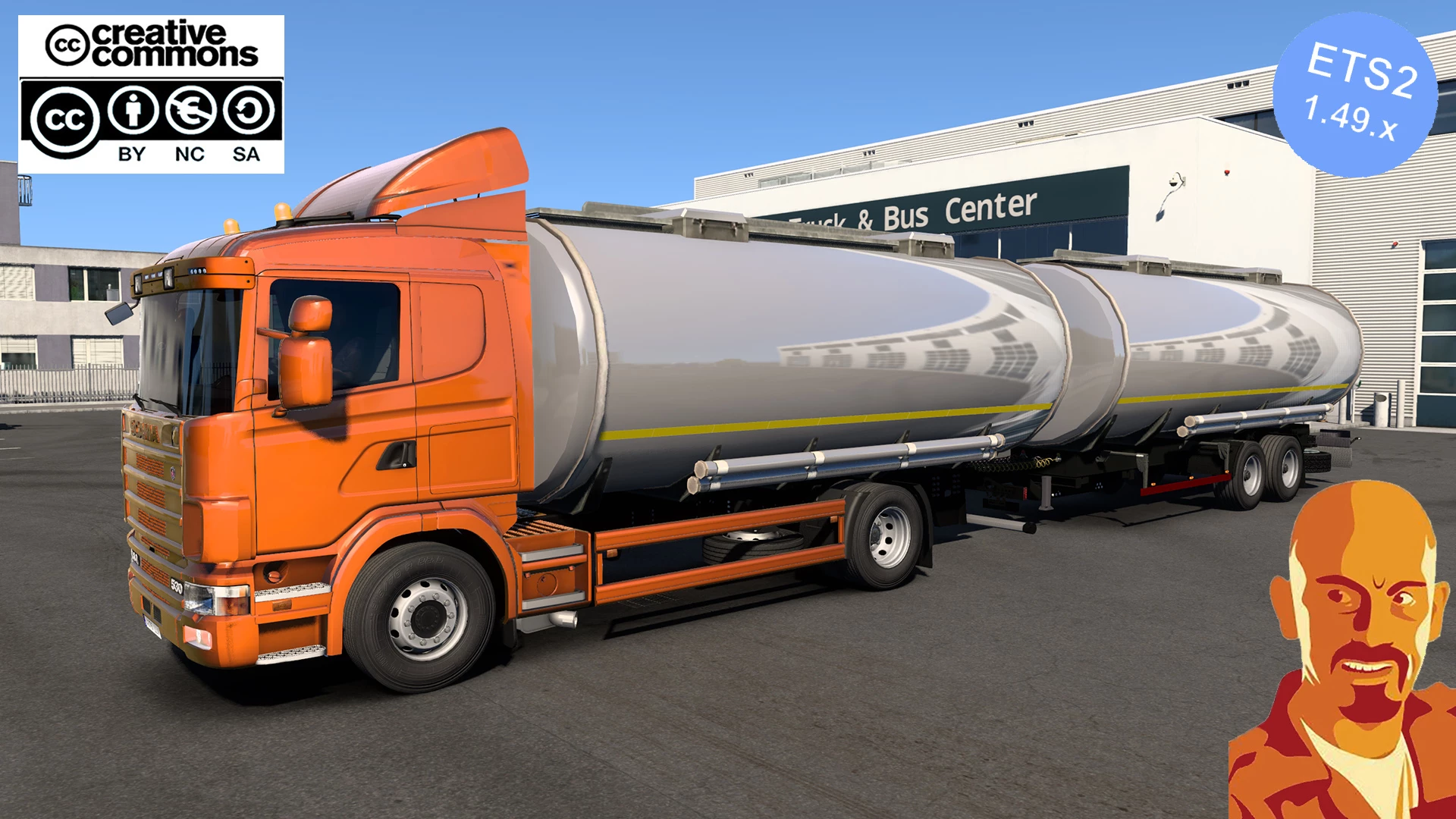 SCANIA MEGAMOD ETS2 1.49.X 