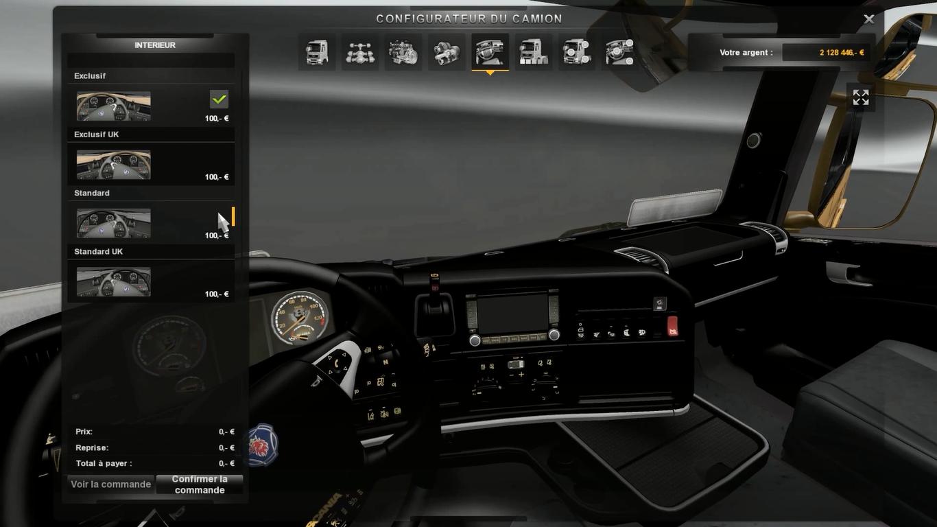 Scania V8 Dashboard