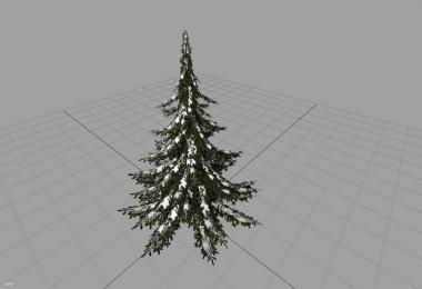 Christmas tree with snow v1.0