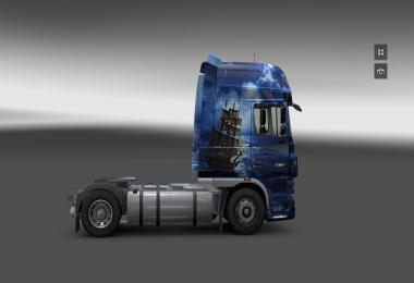 Daf Blue Sea Pirate skin