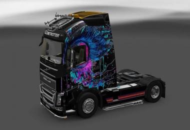 Evil Eyes VOLVO skin