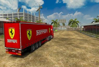 Ferrari Truck Trailer Interior