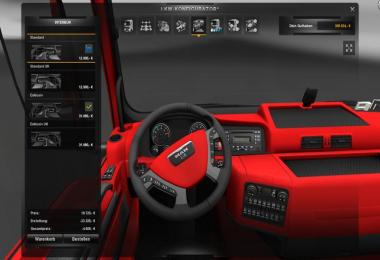 Ferrari Truck Trailer Interior