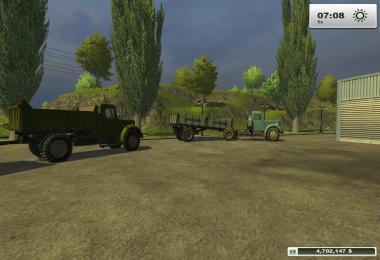 MAZ Truck + Trailer PACK