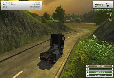 MB Actros 2048 Black v3.0 (MoreRealistic)