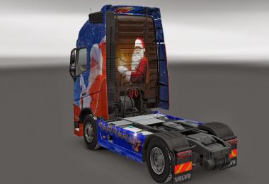 Merry Christmas 2013 Volvo FH16 Skin