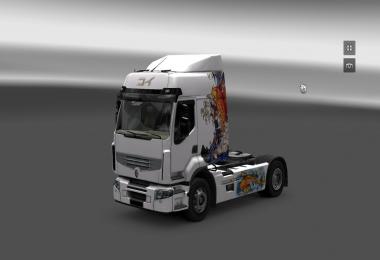 Renault Premium Koi skin