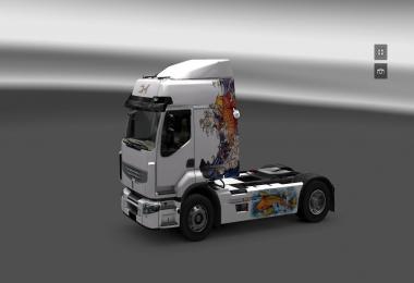 Renault Premium Koi skin