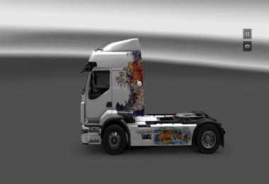 Renault Premium Koi skin