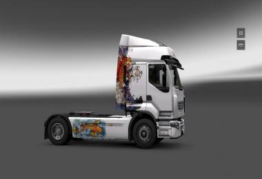 Renault Premium Koi skin