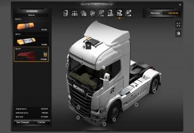 Scania Streamline Highline Spoiler