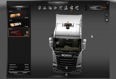 Scania Streamline Highline Spoiler