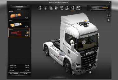 Scania Streamline Highline Spoiler