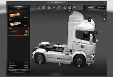 Scania Streamline Highline Spoiler