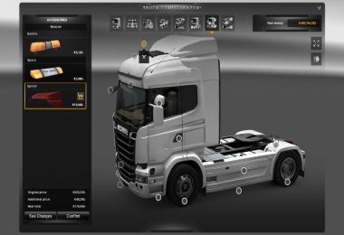 Scania Streamline Highline Spoiler