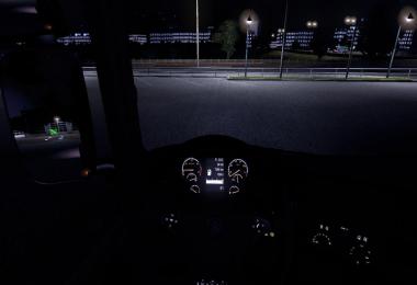 Scania V8 Gold Dashboard v1.0