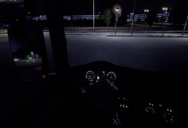 Scania V8 Gold Dashboard v1.0