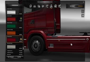 Scania V8 sideskirt V2