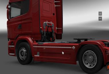 Scania V8 sideskirt