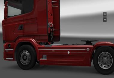 Scania V8 sideskirt