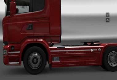 Scania V8 sideskirt