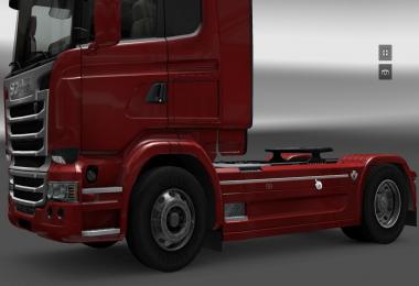 Scania V8 sideskirt