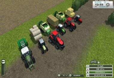 Single axle bale trailer v1.0