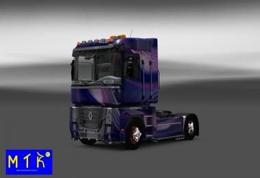 Skin Renault Magnum Light Wave