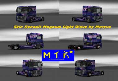 Skin Renault Magnum Light Wave