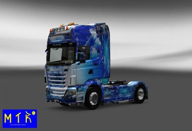 Skin Scania Merry Christmas