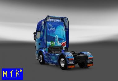 Skin Scania Merry Christmas