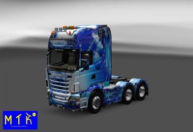 Skin Scania Merry Christmas