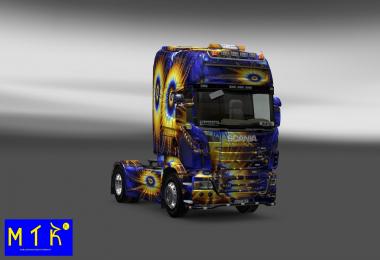 Skin Scania Sol Fractal