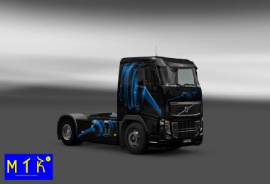 Skin Volvo FH16 Shadow Blue