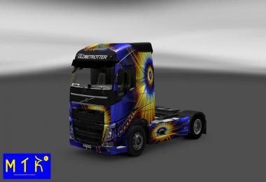 Skin Volvo FH2013 Sol Fractal