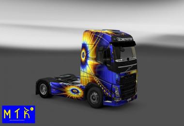 Skin Volvo FH2013 Sol Fractal