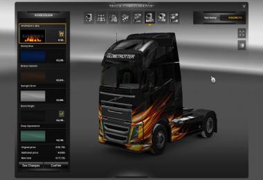 Volvo 2012 - Dangerous Fire Skin