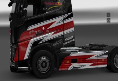 Volvo 2013 FH RED BULL skin