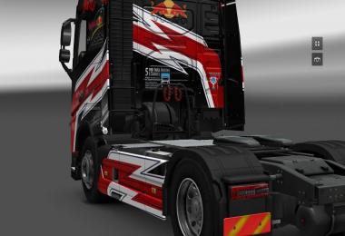 Volvo 2013 FH RED BULL skin