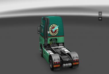 Volvo FH16 Classic Planet Express paintjob