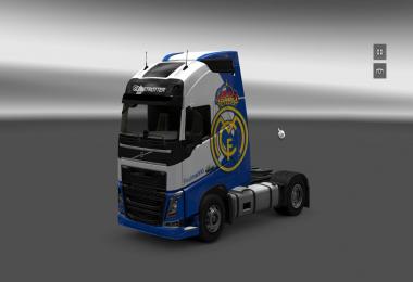 Volvo FH16 Real Madrid Skin