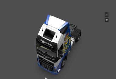 Volvo FH16 Real Madrid Skin