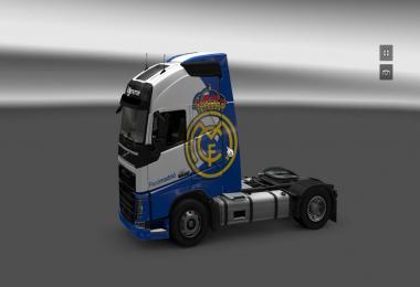 Volvo FH16 Real Madrid Skin